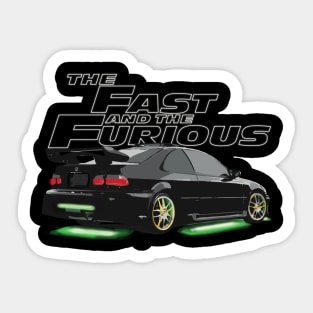 FAST CIVIC Sticker